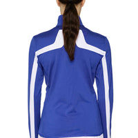 J.Lindeberg Women's Janice Golf Mid -Layer - Clematis Blue
