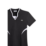 J.Lindeberg Damen Katie Golfshirt – Schwarz