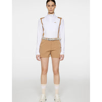 J.Lindeberg Women's Mae Quarter Zip Golf Mid -Layer - Weiß
