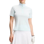 J.Lindeberg Women's Pip Golf Polo Shirt - Sky Light