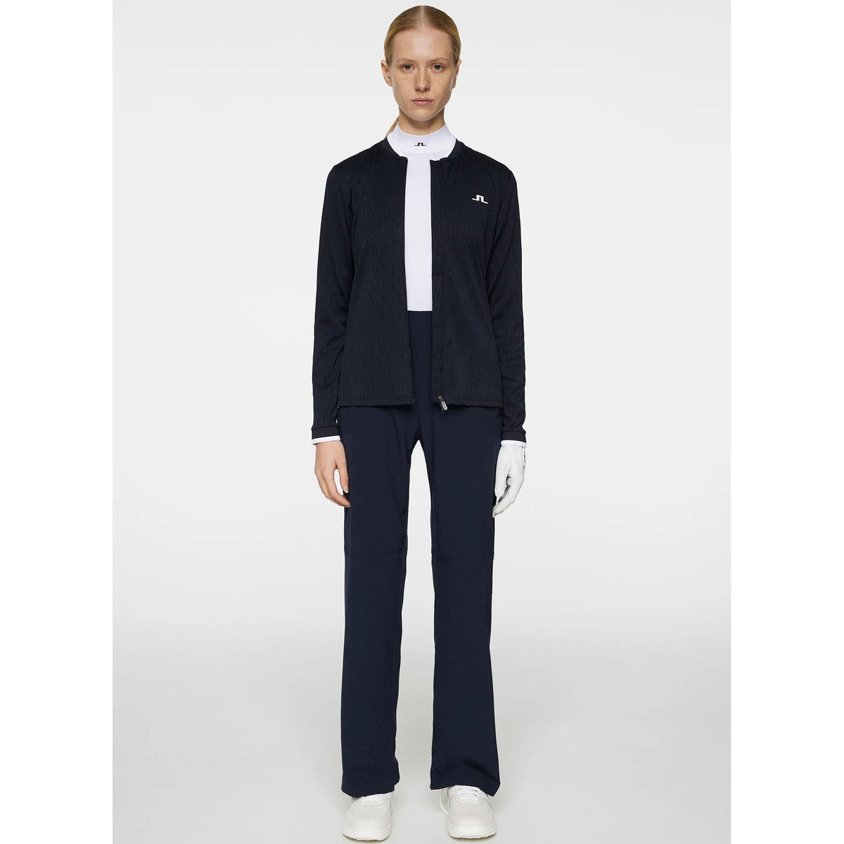 J.Lindeberg Women's Susanna Golf Mid-Layer - JL Navy