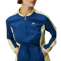 J.Lindeberg Women's Thorine Wind Pro Golfjacke - Nachlass blau