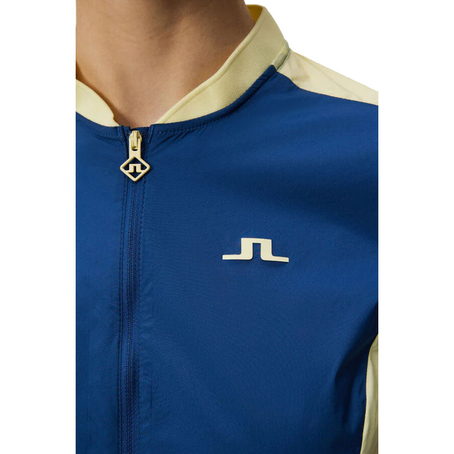 J.Lindeberg Women's Thorine Wind Pro Golfjacke - Nachlass blau