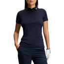 J.Lindeberg Tour Tech Golf-Poloshirt für Damen – Marineblau