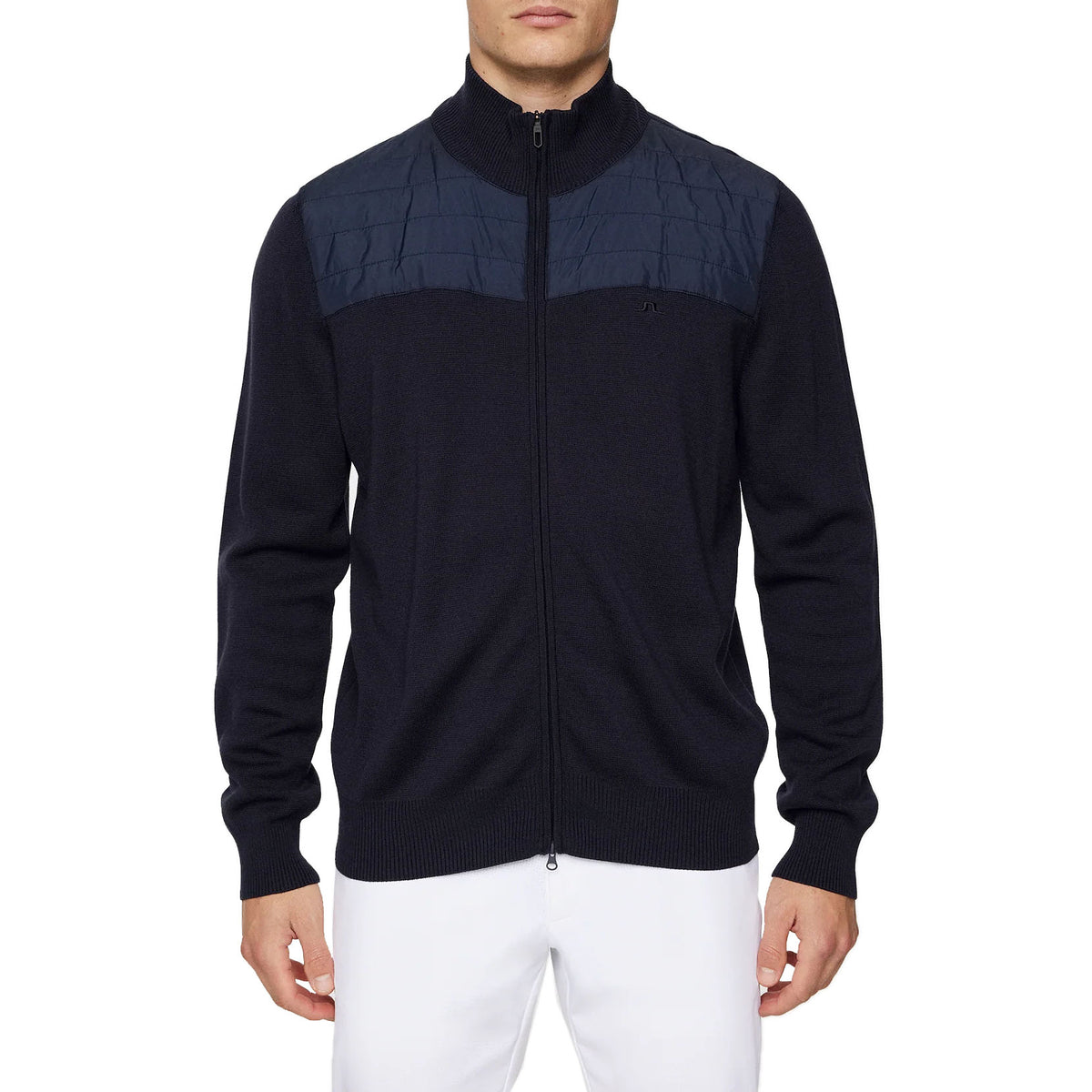J. Lindeberg Bridge Stricker Hybrid -Golfpullover - JL Navy