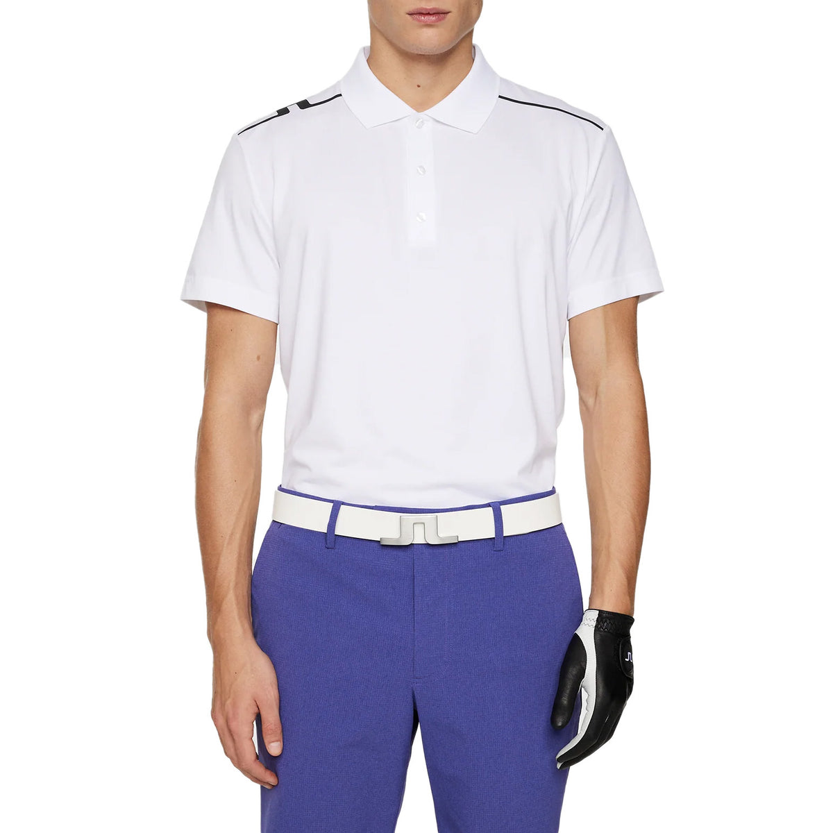 J. Lindeberg Lionel Polo Golfhemd - Weiß