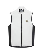 Lyle & Scott Golf wasserdichte Gilet - Kieselble