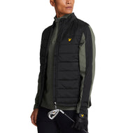 Lyle & Scott Wadded Golf Gilet - Schwarz