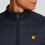 Lyle & Scott Golf Baffle Quilted Jacke - Dark Navy