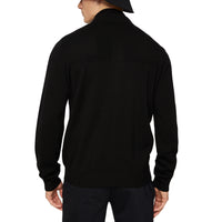 J. Lindeberg Bridge Stricker Hybrid -Golfpullover - Schwarz