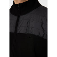J. Lindeberg Bridge Stricker Hybrid -Golfpullover - Schwarz