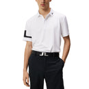 J.Lindeberg Heath Golf-Poloshirt mit normaler Passform – Weiß