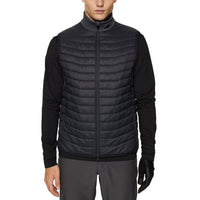 J. Lindeberg Holden Quilt Hybrid Golfweste - Asphalt