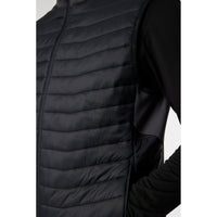 J. Lindeberg Holden Quilt Hybrid Golfweste - Asphalt
