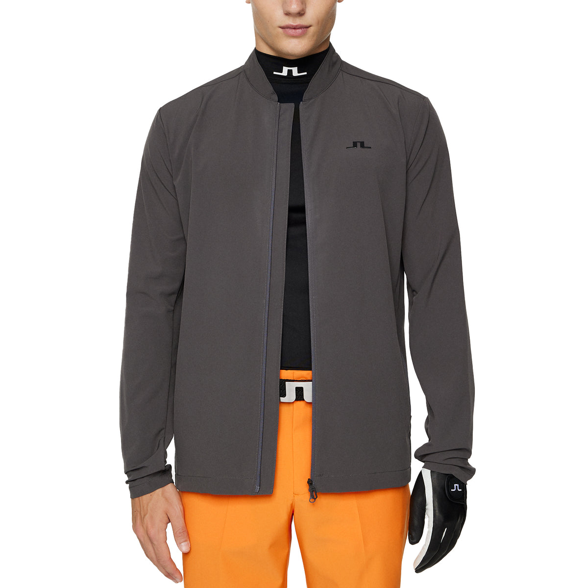 J. Lindeberg KV Hybrid Golfjacke - Asphalt