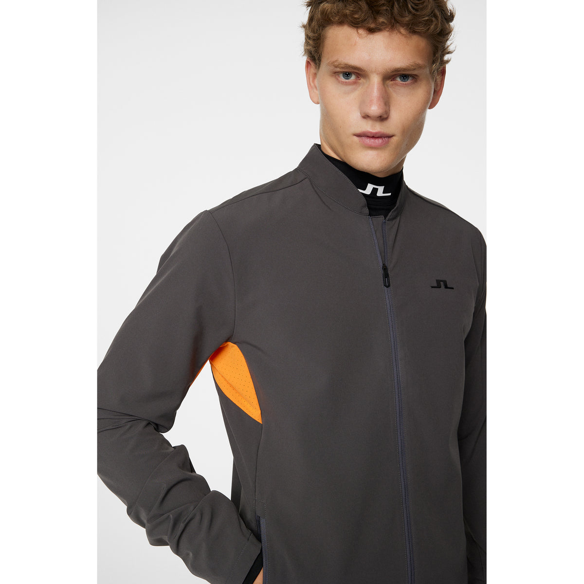 J. Lindeberg KV Hybrid Golfjacke - Asphalt