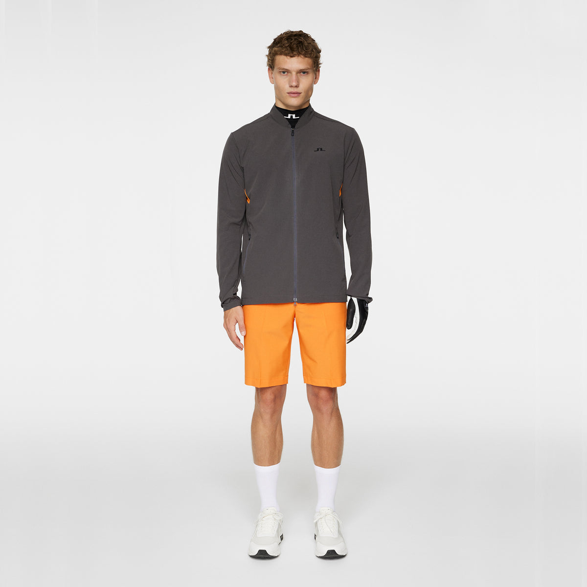 J. Lindeberg KV Hybrid Golfjacke - Asphalt