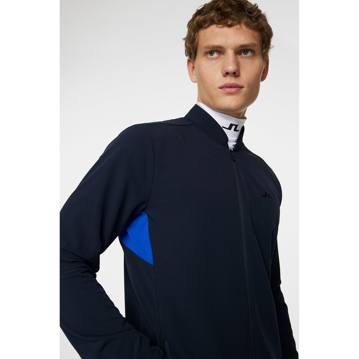 J. Lindeberg KV Hybrid Golf Jacke - JL Navy