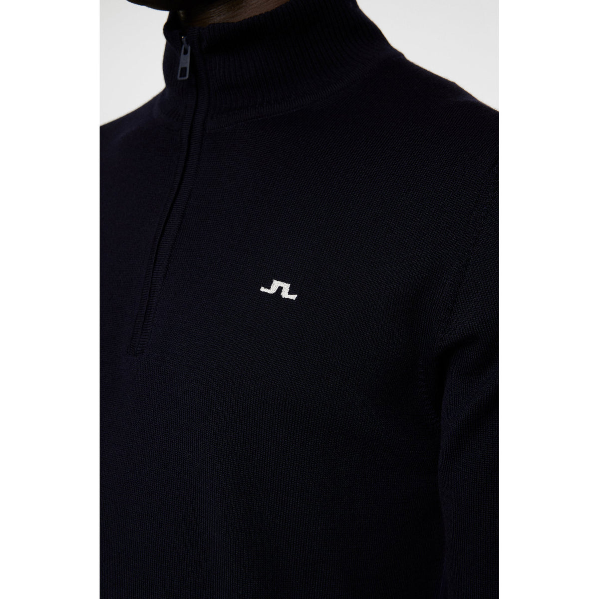 J. Lindeberg Kian Strick Sweater - JL Navy