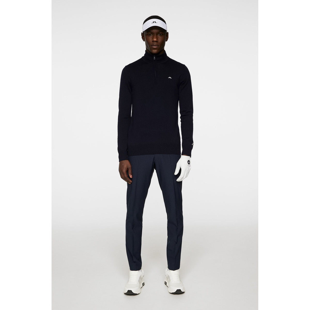 J. Lindeberg Kian Strick Sweater - JL Navy