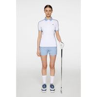 J. Lindeberg Women's Demi Golf Polo Shirt - Weiß