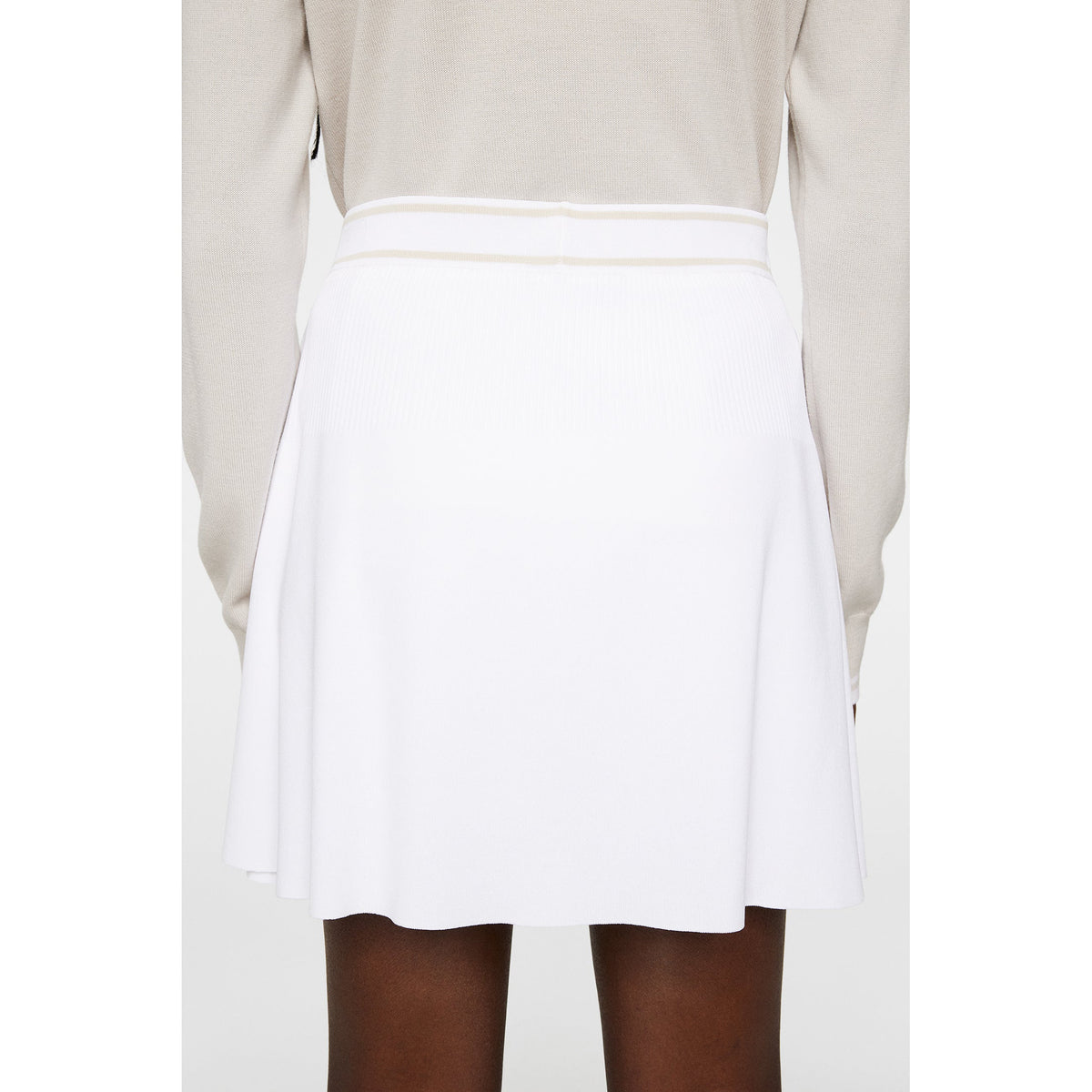 J. Lindeberg Women's Emma Strickgolfrock - Weiß