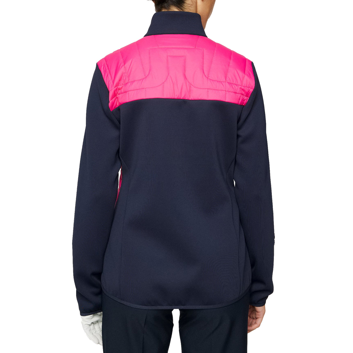 J.Lindeberg Frauen Holma Quilt Hybrid Golfjacke - Pink Peacock