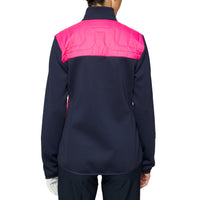 J.Lindeberg Frauen Holma Quilt Hybrid Golfjacke - Pink Peacock