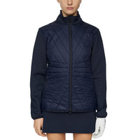 J. Lindeberg Frauen Holma Stülle -Hybrid -Golfjacke - JL Navy