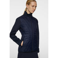 J. Lindeberg Frauen Holma Stülle -Hybrid -Golfjacke - JL Navy