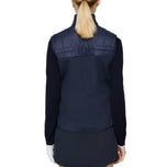 J. Lindeberg Women's Holma sterbte Hybrid -Golfweste - JL Navy