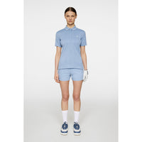 J. Lindeberg Women's Izara Golf Polo -Hemd - Regen gewaschen