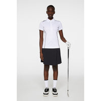 J. Lindeberg Women's Leyla Golf Polo Shirt - Weiß