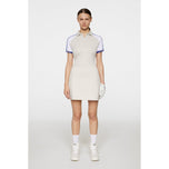 J.Lindeberg Women's Priya Golf Polo -Hemd - Moonbeam
