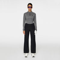J. Lindeberg Women's Steffi Golf Mid -Layer - Dunkelgrau Melange