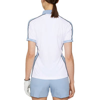 J. Lindeberg Women's Demi Golf Polo Shirt - Weiß