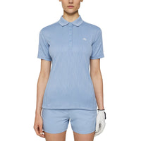 J. Lindeberg Women's Izara Golf Polo -Hemd - Regen gewaschen