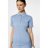 J. Lindeberg Women's Izara Golf Polo -Hemd - Regen gewaschen