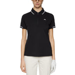 J. Lindeberg Women's Lee Golf Polo Shirt - Schwarz