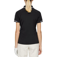J.Lindeberg Women's Lee Golf Polo Shirt - Black