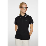 J. Lindeberg Women's Lee Golf Polo Shirt - Schwarz