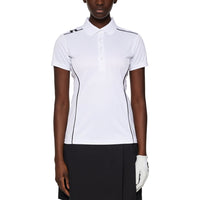 J. Lindeberg Women's Leyla Golf Polo Shirt - Weiß
