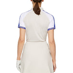 J.Lindeberg Women's Priya Golf Polo -Hemd - Moonbeam