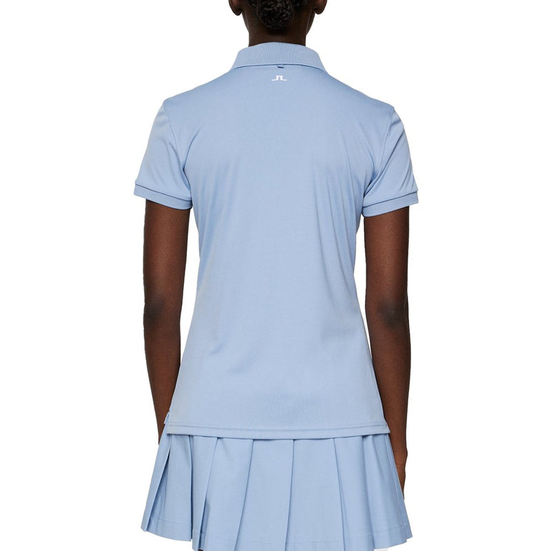 J. Lindeberg Women's Tour Tech Golf Polo -Hemd - Regen gewaschen