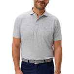Johnnie-O Performance Featherweight Polo – Seymour Stripe – Marineblau