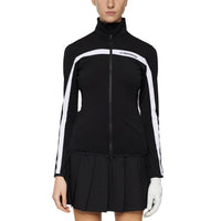 J. Lindeberg Women's Janice Golf Mid Layer - Schwarz