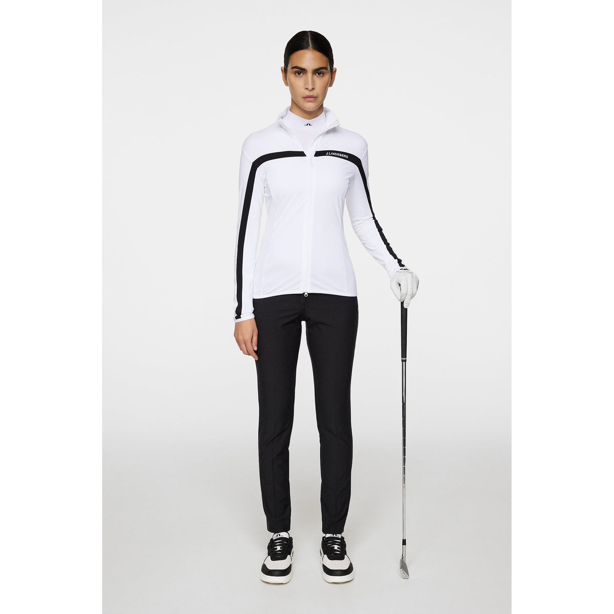 J. Lindeberg Women's Janice Golf Mid Layer - Weiß