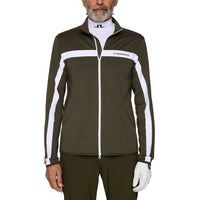 J. Lindeberg Jarvis Golf Mid -Layer - Forest Green