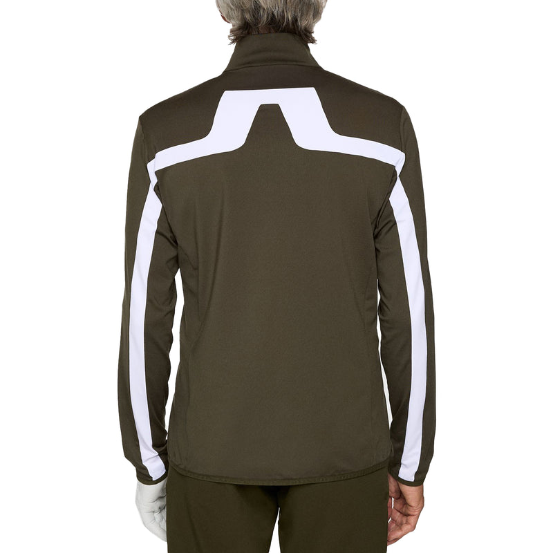 J. Lindeberg Jarvis Golf Mid -Layer - Forest Green