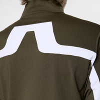 J. Lindeberg Jarvis Golf Mid -Layer - Forest Green